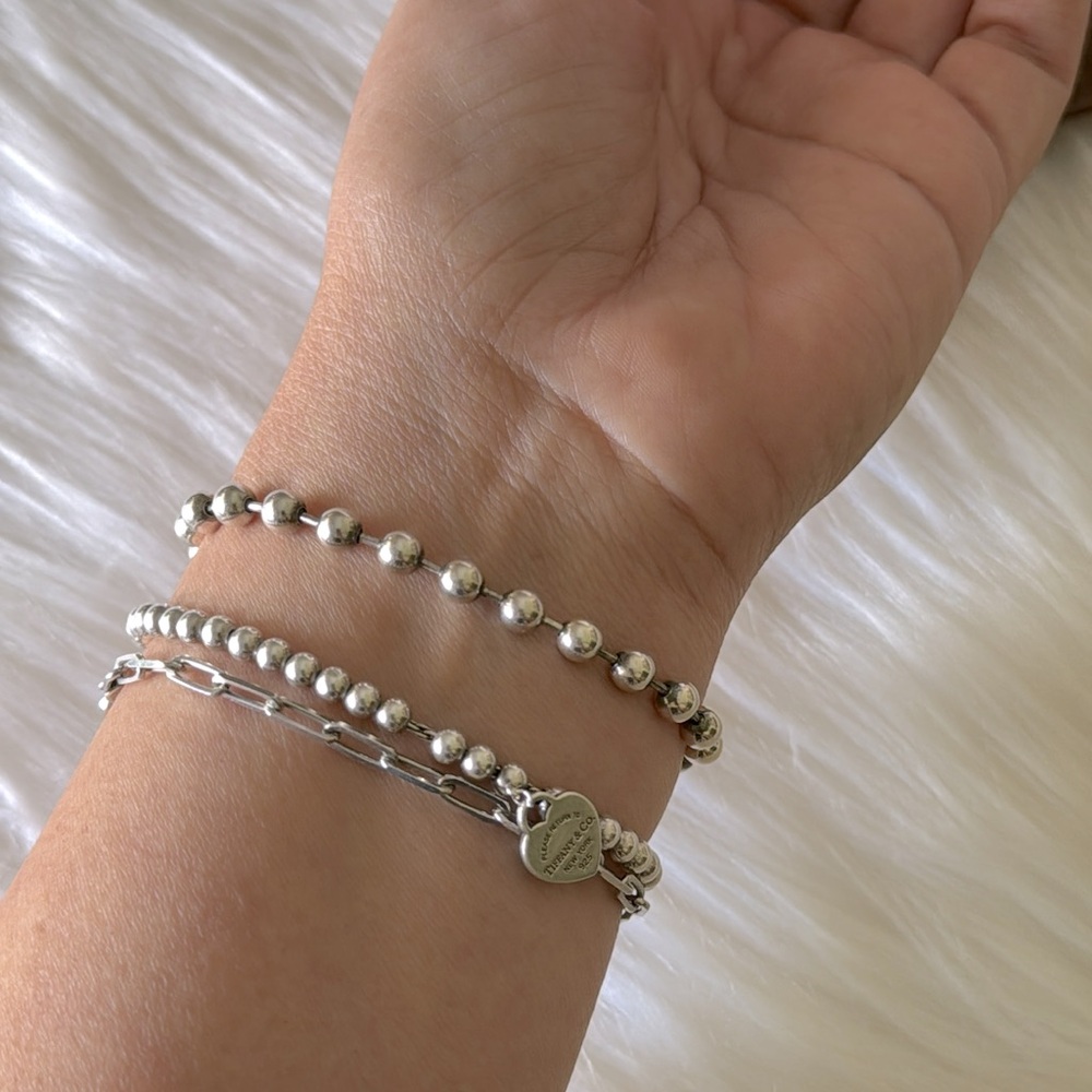GUCCI Bracelet Bal Chain Sterling Silver 925 - Picture 9 of 12